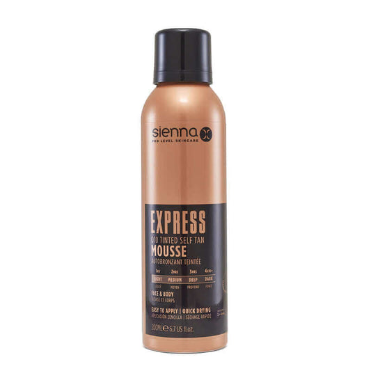 Sienna X - EXPRESS Q10 SELF TAN TINTED MOUSSE Beautopia North