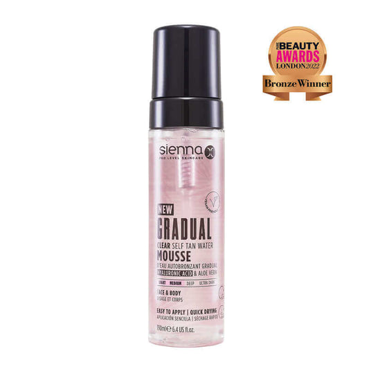 Sienna X - GRADUAL CLEAR TAN WATER MOUSSE Beautopia North